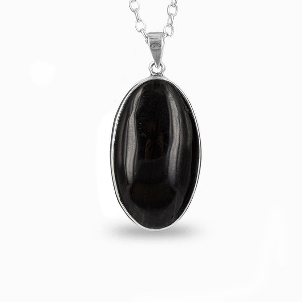 Black Obsidian Necklace Made In Earth Australia