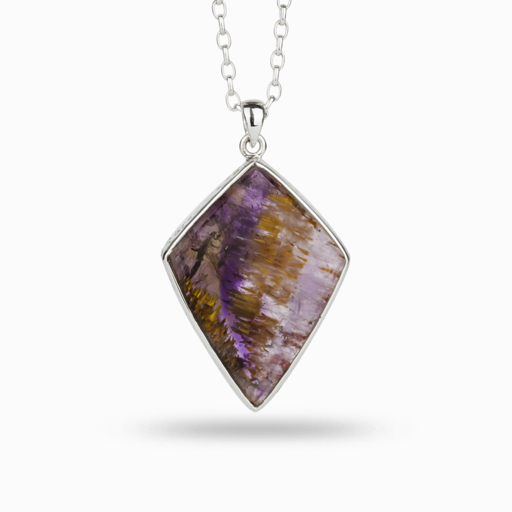 Cacoxenite Amethyst Necklace