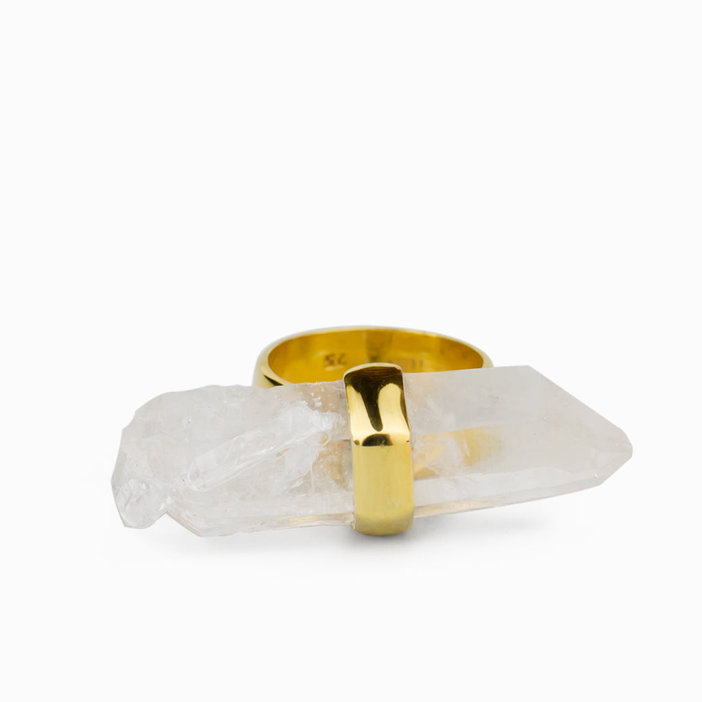 Clear Quartz Ring | Made In Earth Australia