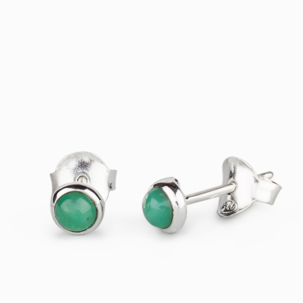 Emerald Stud Earrings
