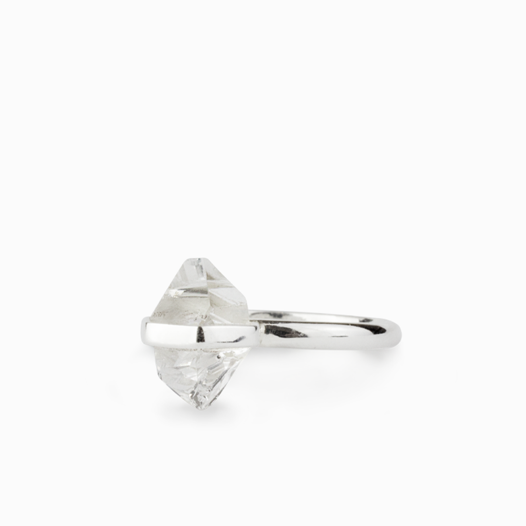 Herkimer Diamond Ring