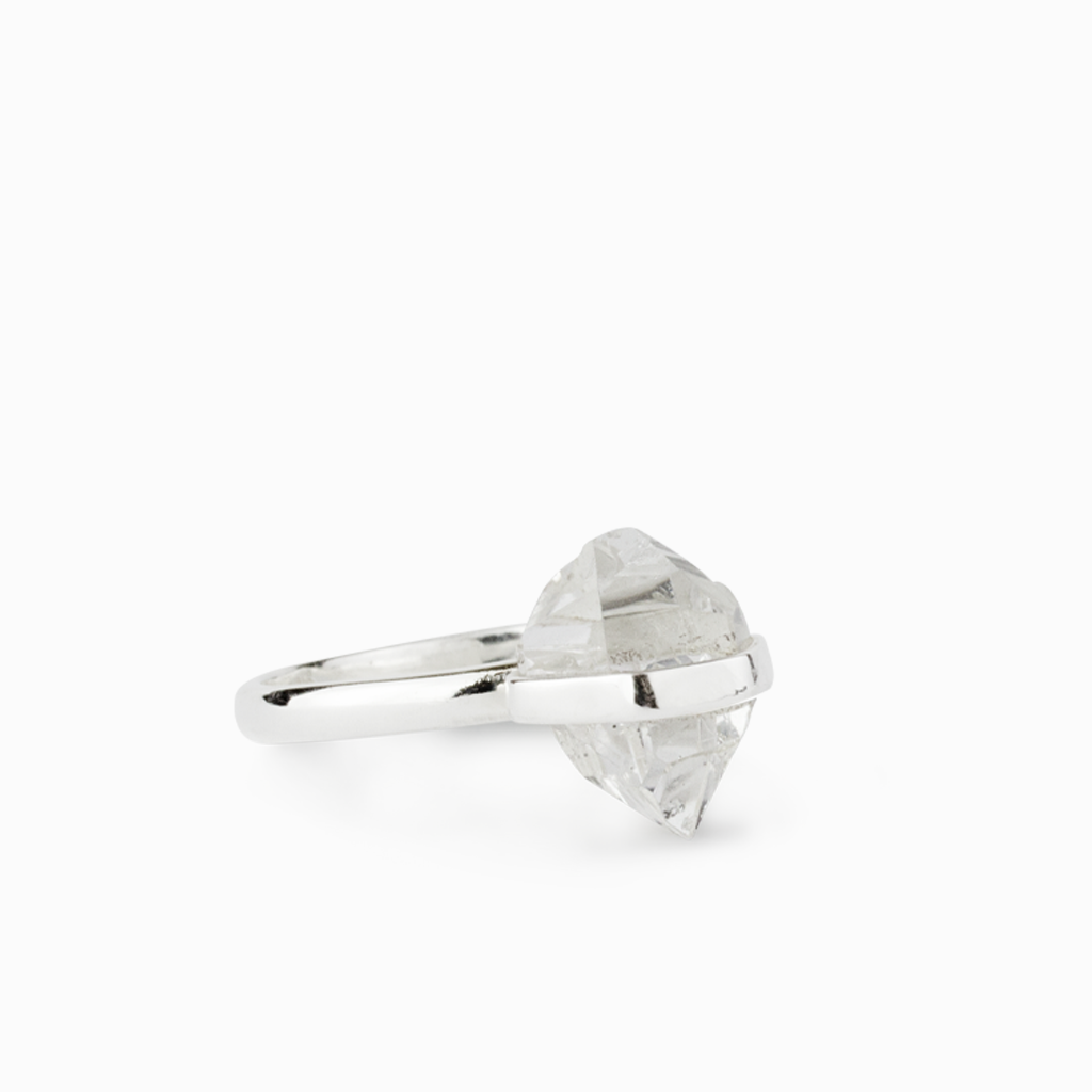 Herkimer Diamond Ring