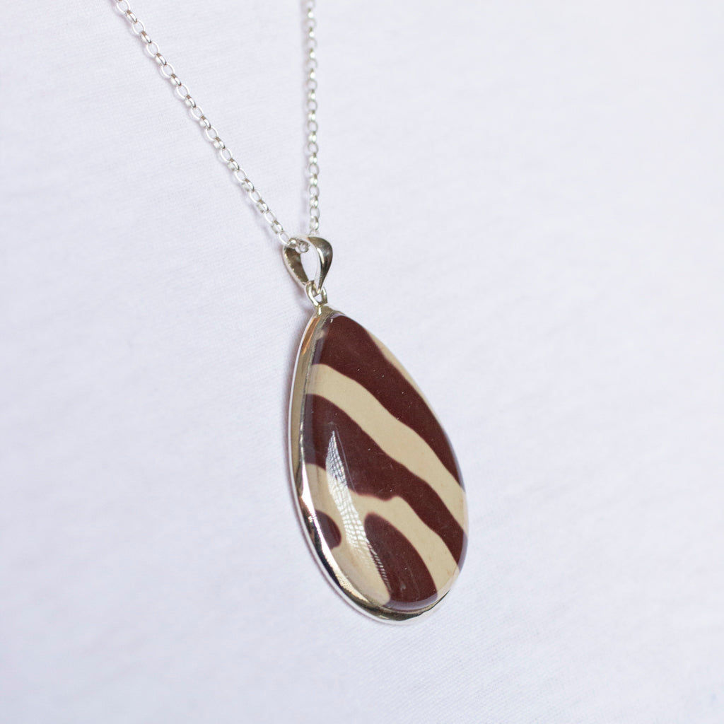 Zebra Stone Necklace