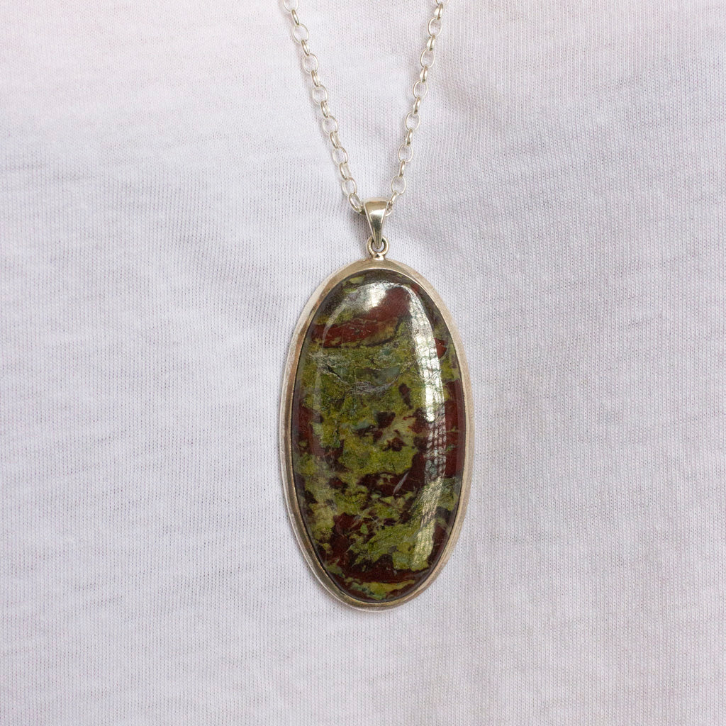 Dragons Blood Jasper Necklace