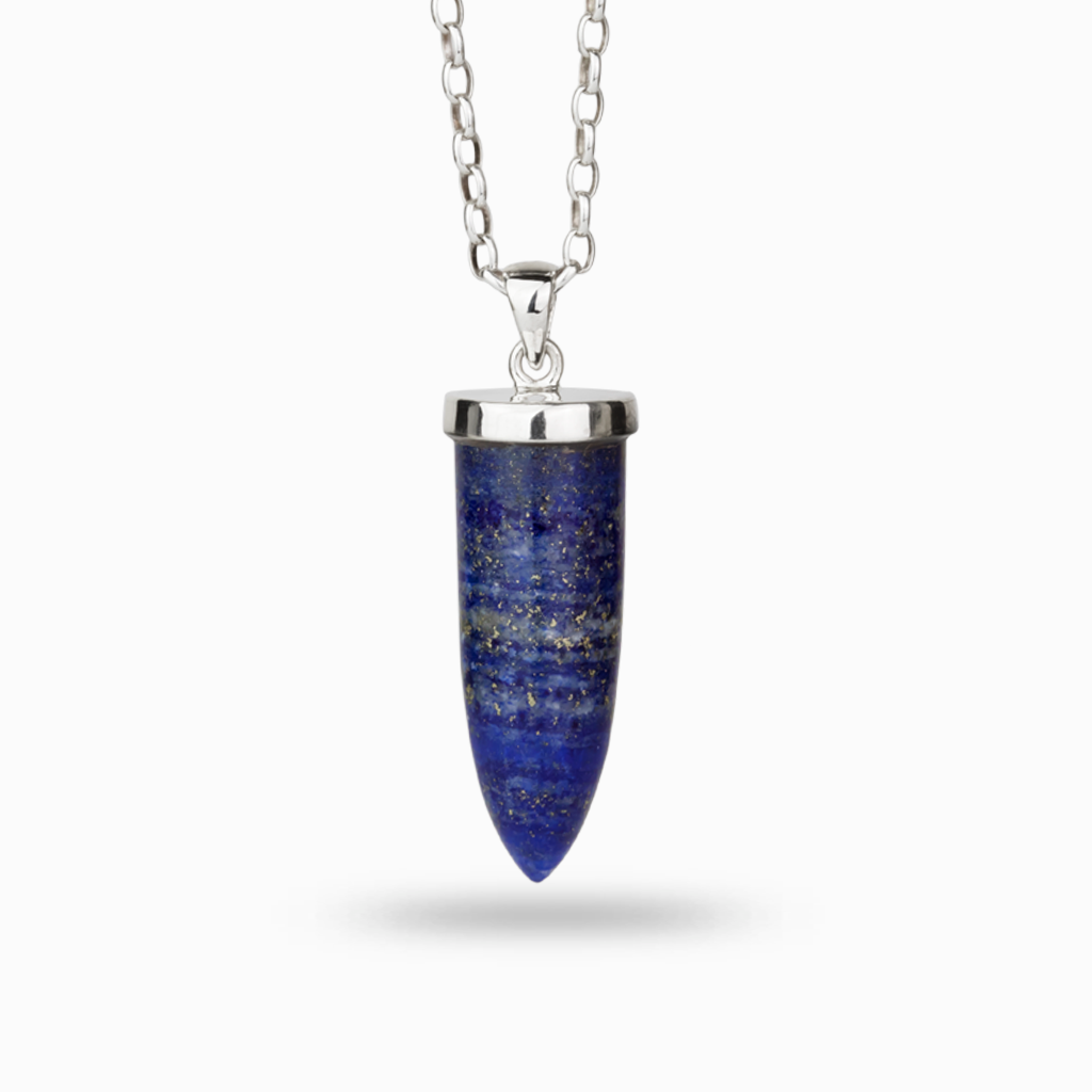 Lapis Lazuli Bullet Necklace
