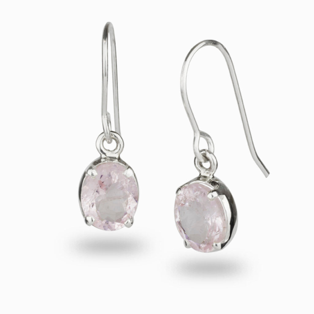 Morganite Drop Earrings