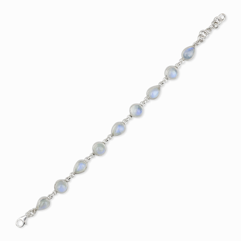 Multi Moonstone Bracelet 8mm – Crystal Love Collective