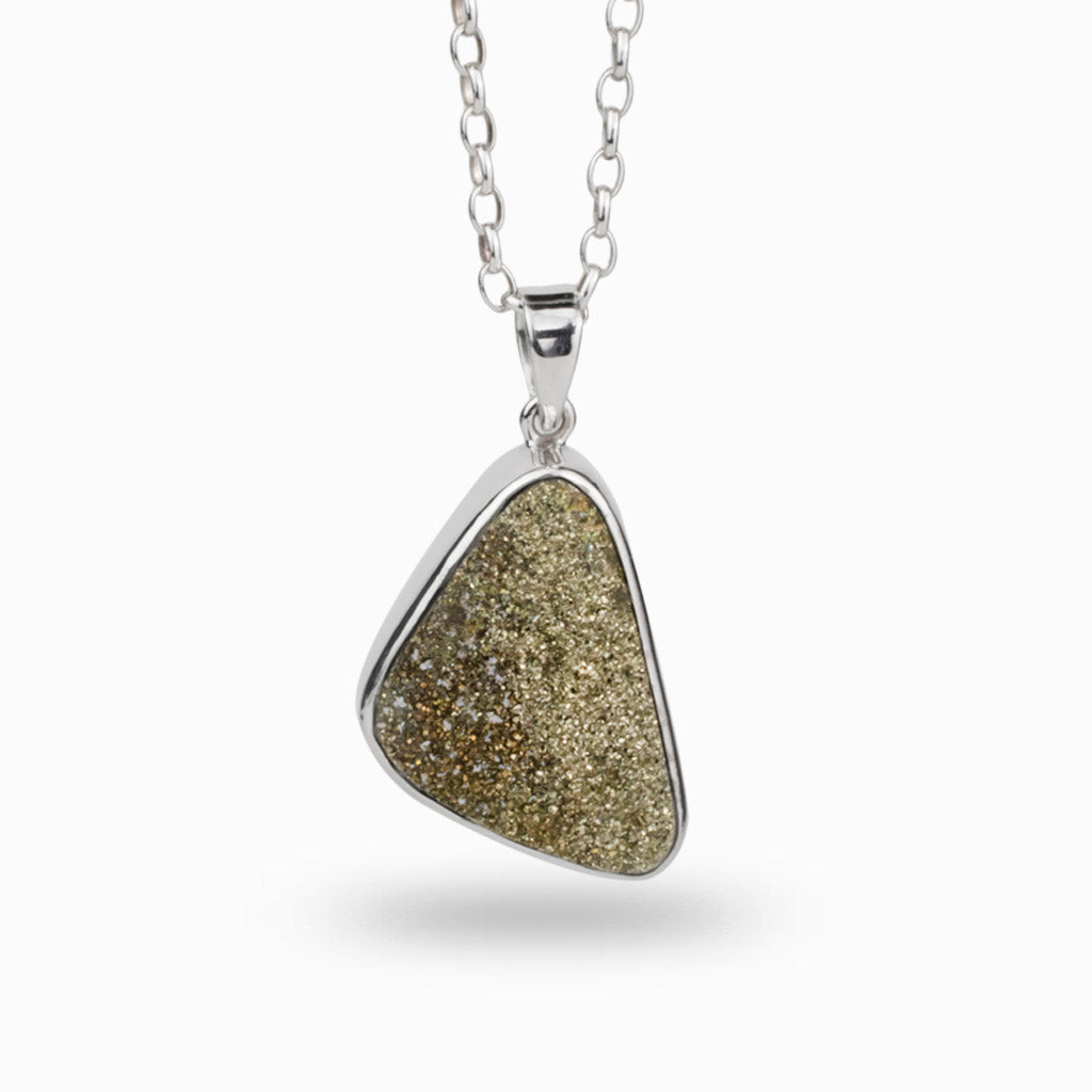 Free form Pyrite Necklace