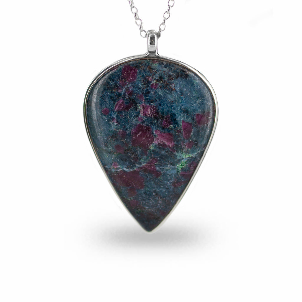 Ruby In Kyanite Necklace