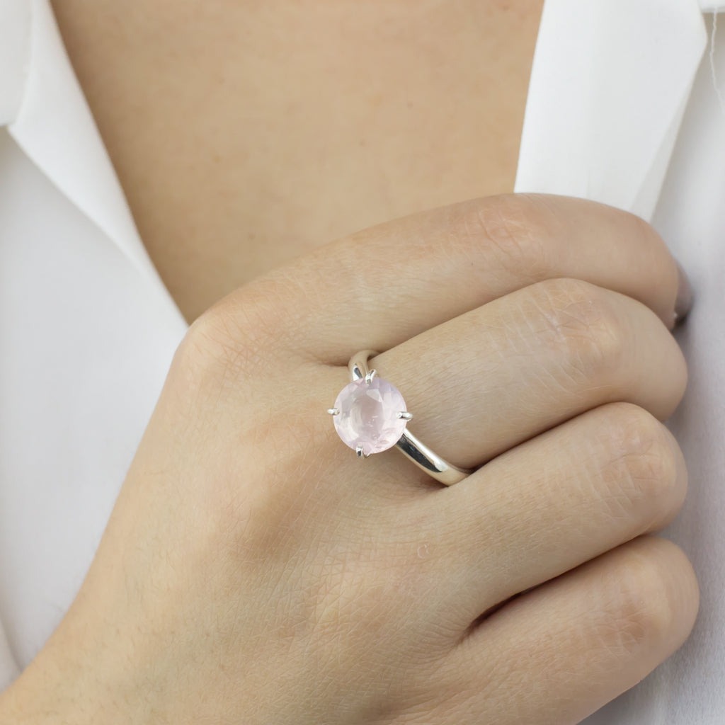 Rose Quartz Ring