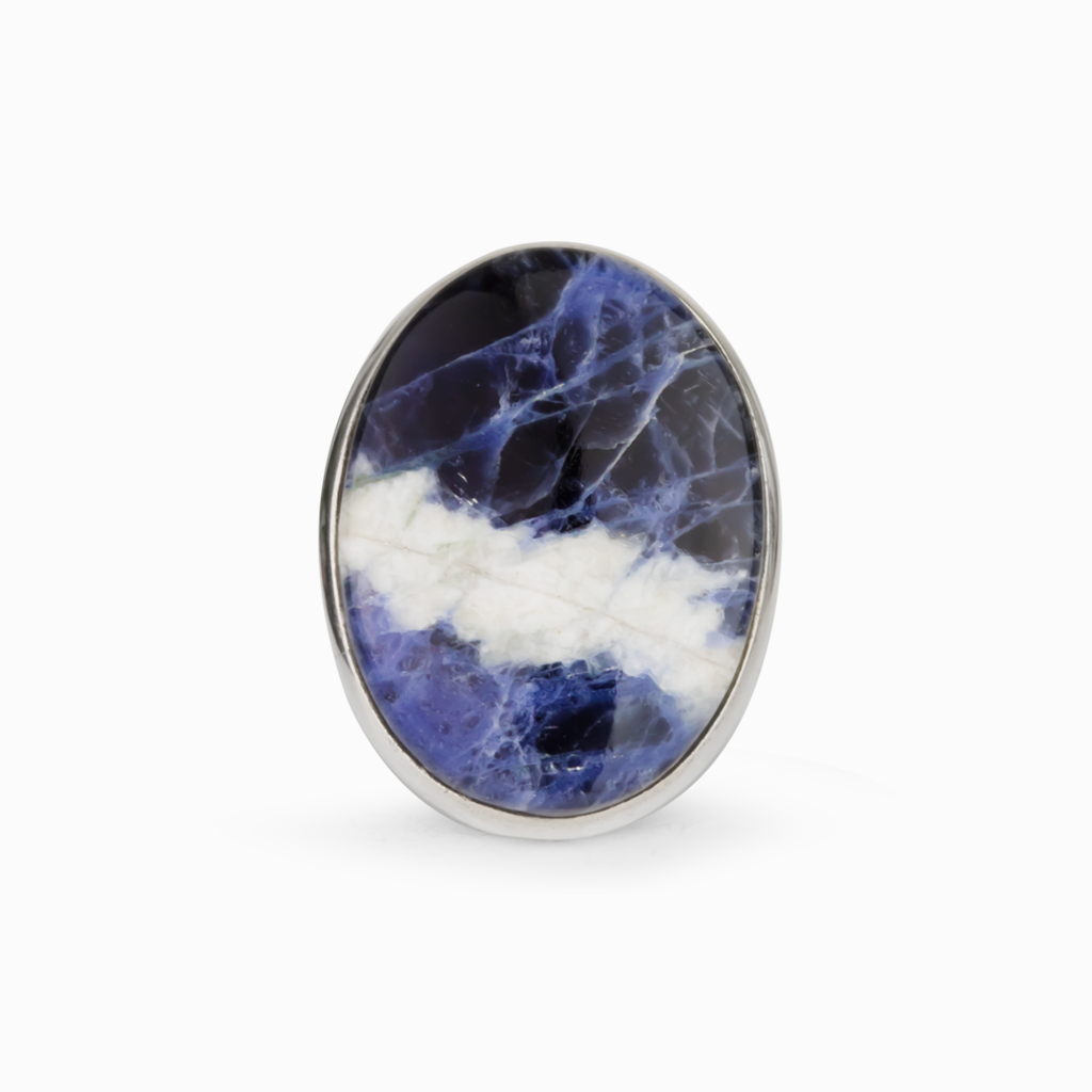 Oval Sodalite Ring