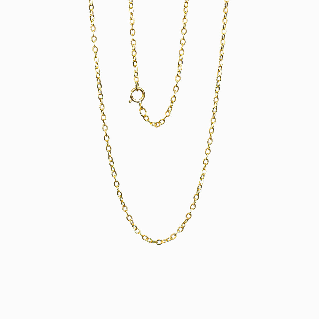 14k Yellow Gold Filled Fine Cable Chain