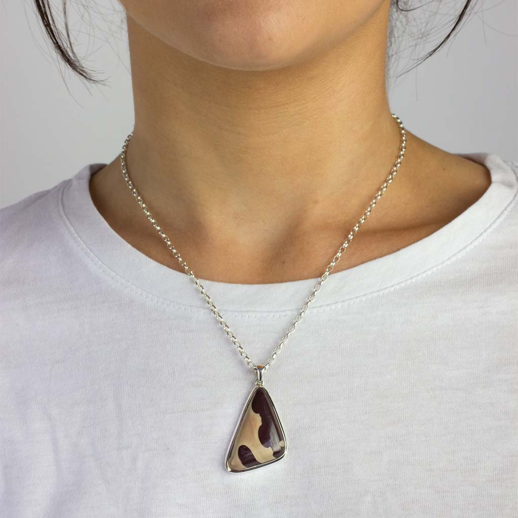 Zebra Stone Necklace