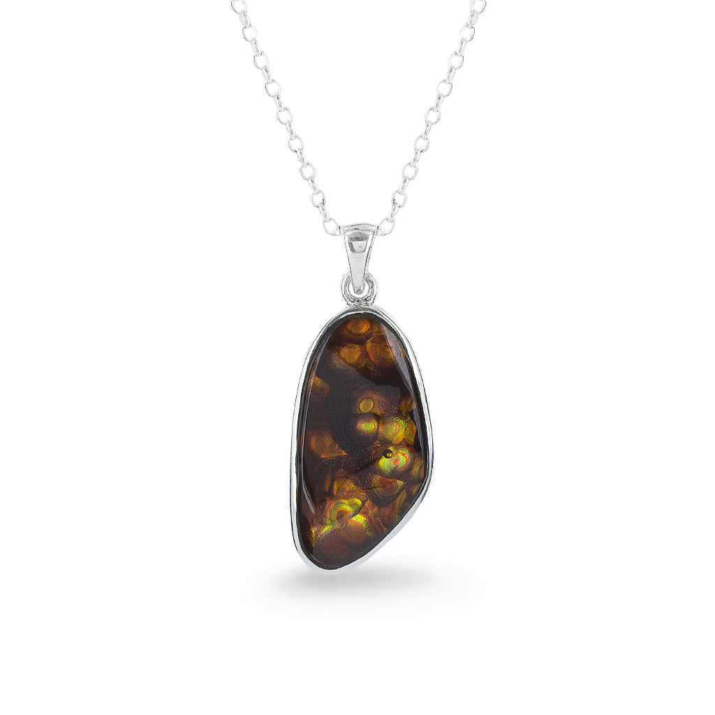 Mexican Fire Agate Necklace